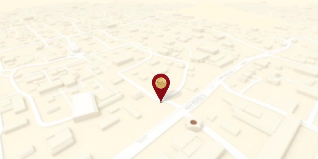 Plan statique du 7e arrondissement de Lyon avec localisation indiquée