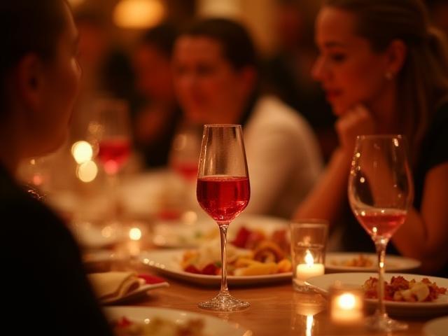 Cocktail dînatoire élégant lors d'un événement - Moments gourmands