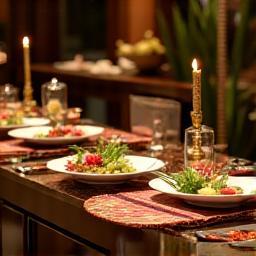 Buffet traiteur asiatique élégant pour événement privé à Lyon