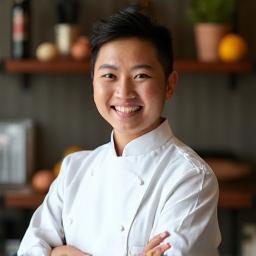 Portrait du chef cuisinier Li Wei