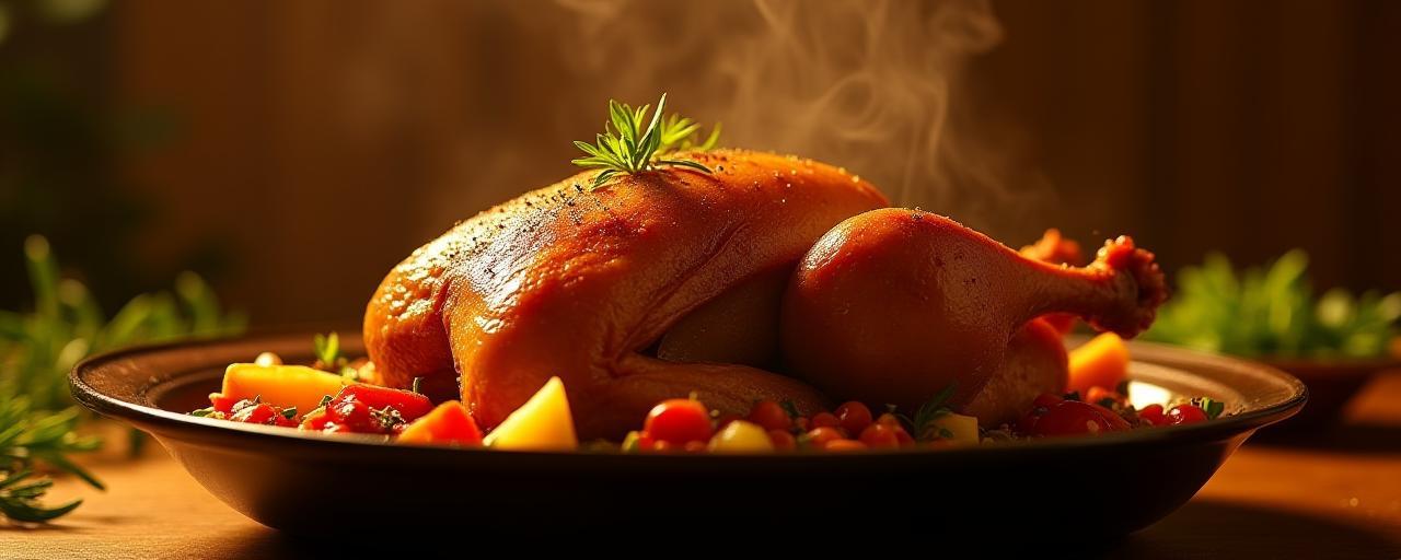 Canard aux épices de saison